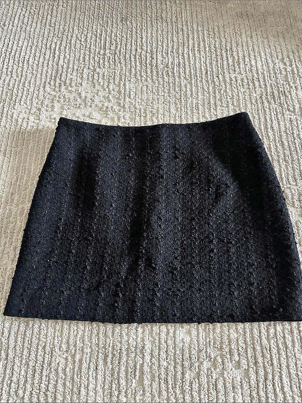 Black Mini Skirt Like New